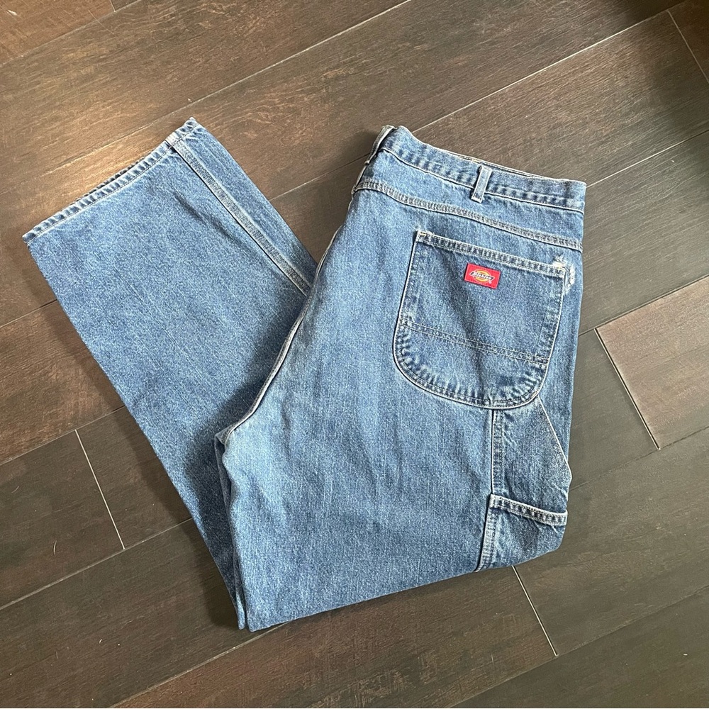 Dickies Relaxed Fit Blue Jeans 44-32
